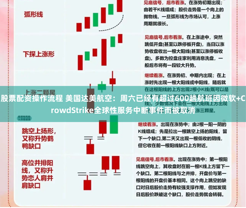 股票配资操作流程 美国达美航空：周六已经有超过600趟航班因微软+CrowdStrike全球性服务中断事件而被取消