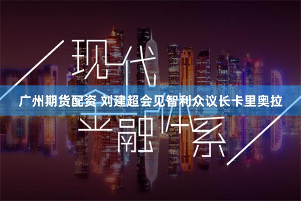 广州期货配资 刘建超会见智利众议长卡里奥拉